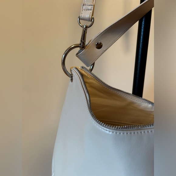 H&M shoulder cross body bag white cream - Picture 2 of 2